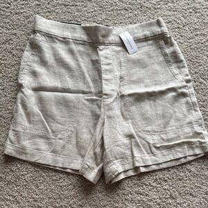 Banana Republic Women's Tan Linen Shorts